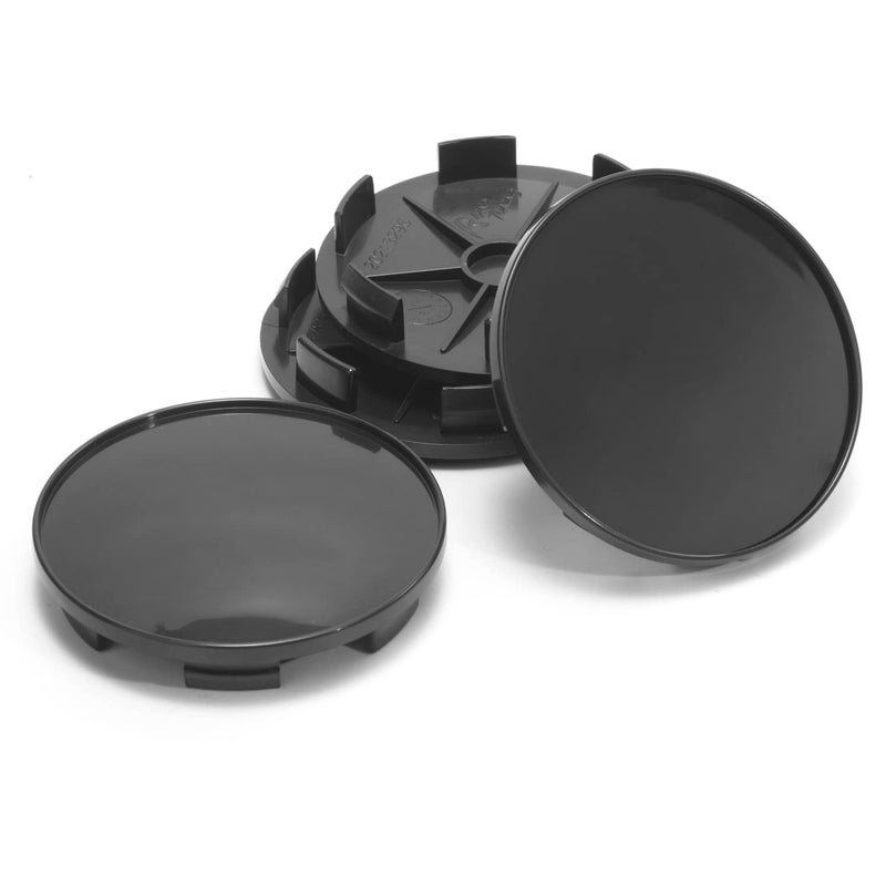 RTRHINOTUNING 68MM Wheel Hub Center Caps for XXR 005 550 551 553 556 558, 559, 2.68"(68mm) / 2.42"(61.5mm) 4pcs Black Center Caps for Rims - Image 1